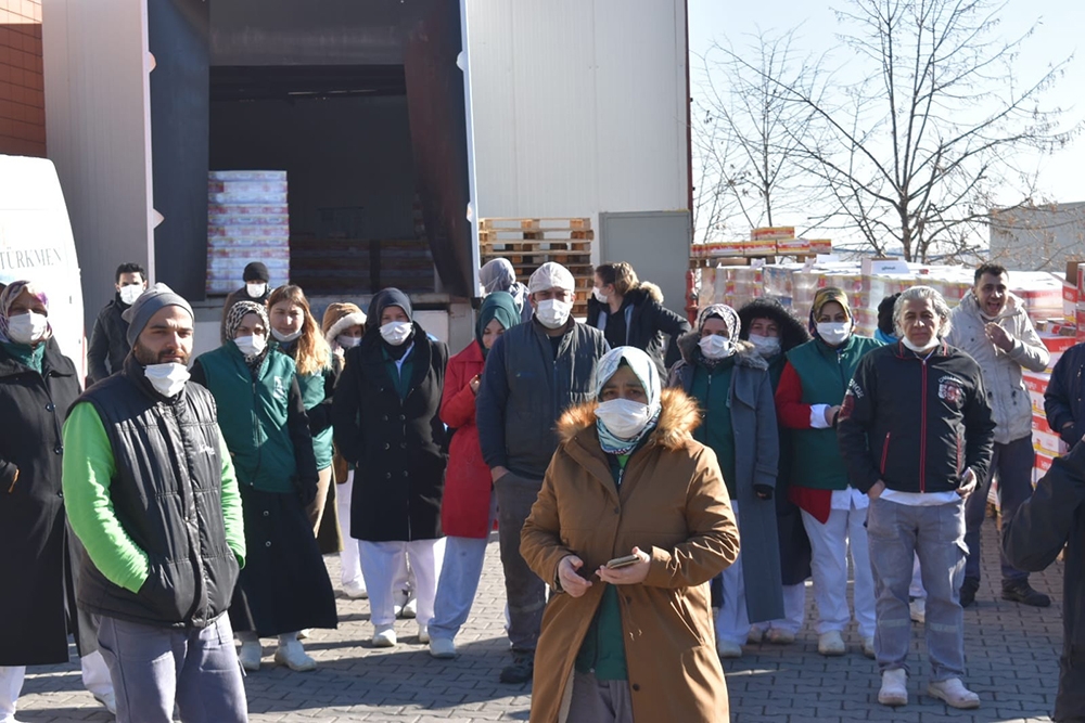 Kocaeli’de işçiler iş bırakma eylemi yaptı