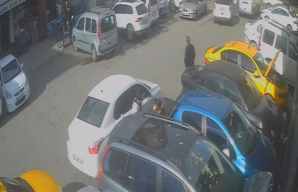 Kocasinan Oto Sanayi Sitesi’nde yaşanan patlama kamerada