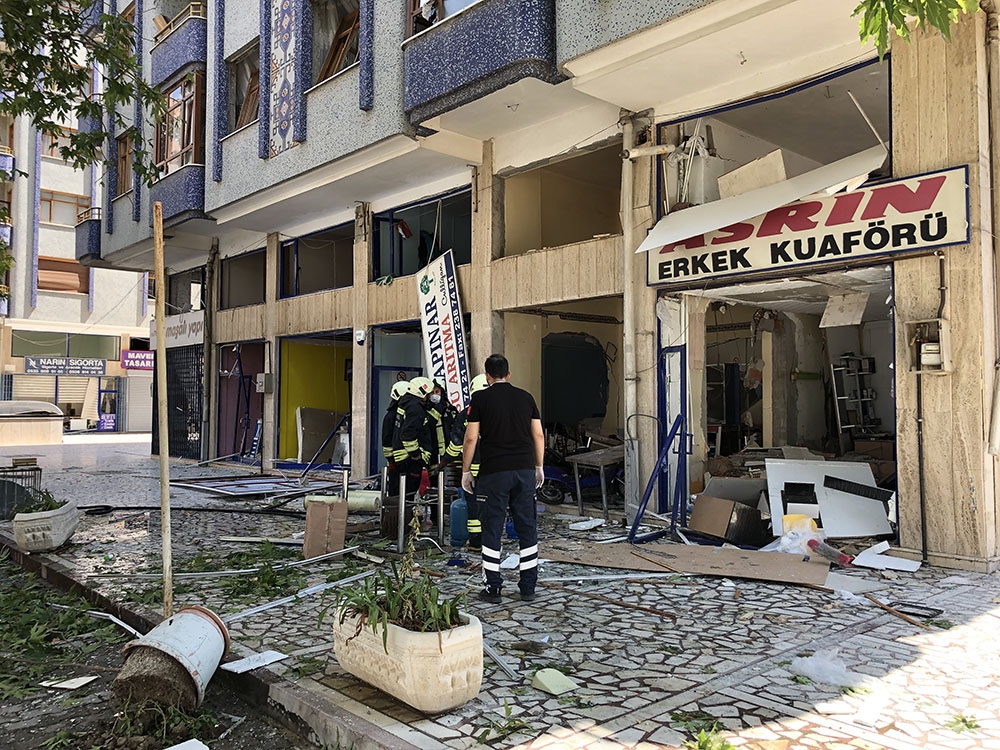 Konya’da iş yerinde patlama
