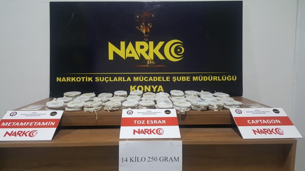 Konyada Uyuşturucu Tacirlerine Darbe: 13 Gözaltı