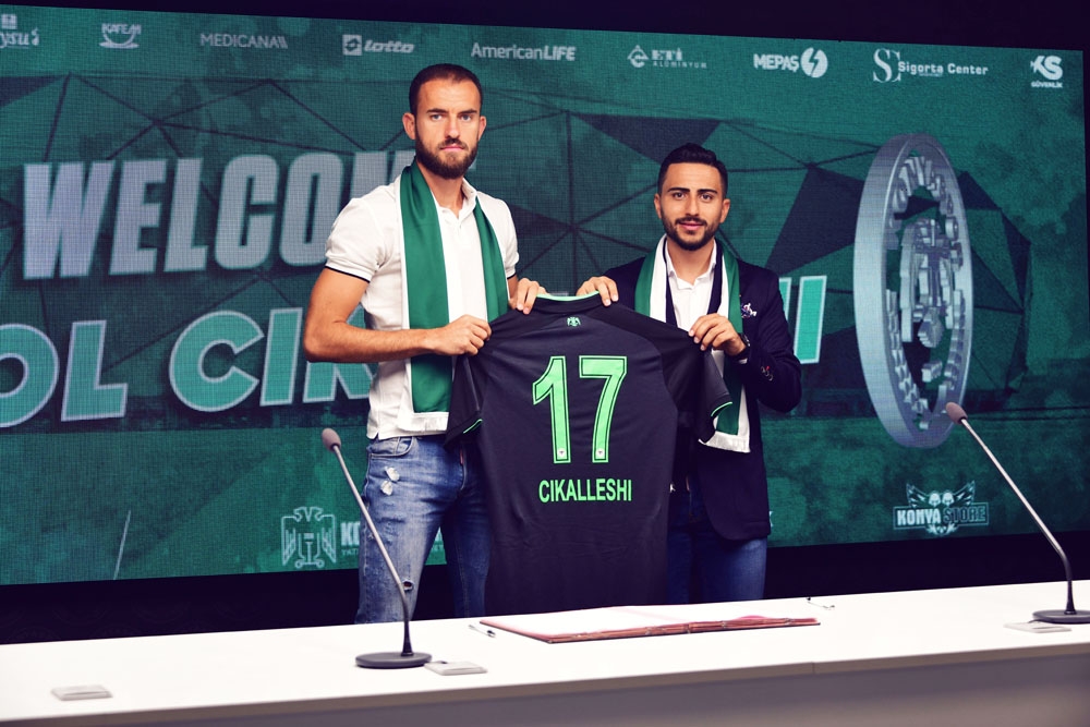 Konyaspor, Cikalleshi’yi transfer etti