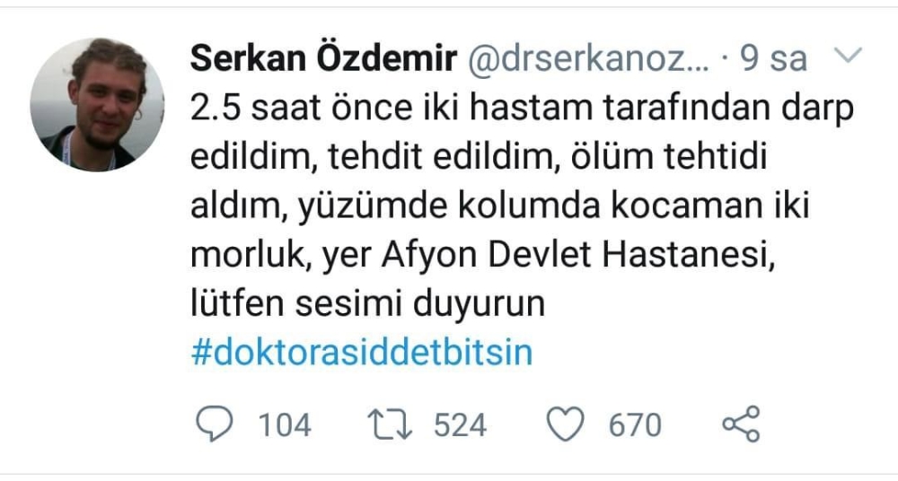 Korona virüs şüphesiyle hastaneye getirilen 2 kişi, 4 doktoru darp etti