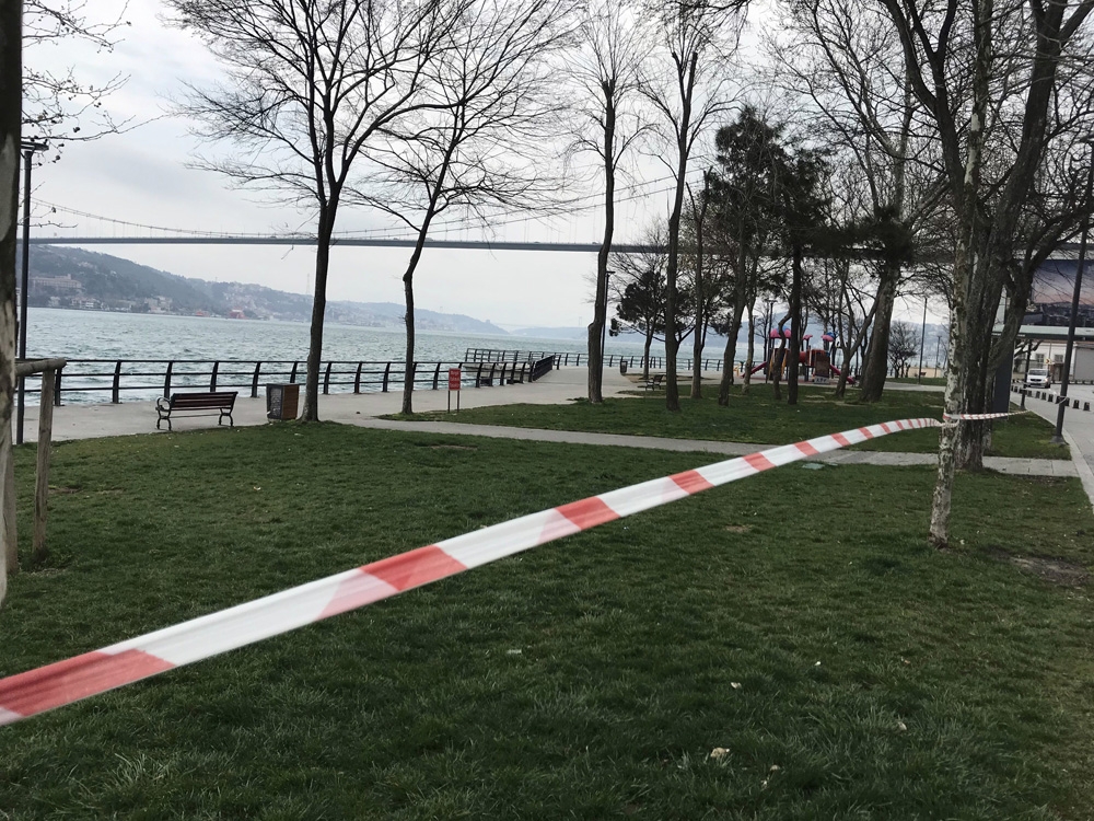 Korona virüs yasağına uymayan balıkçılar için şeritli önlem