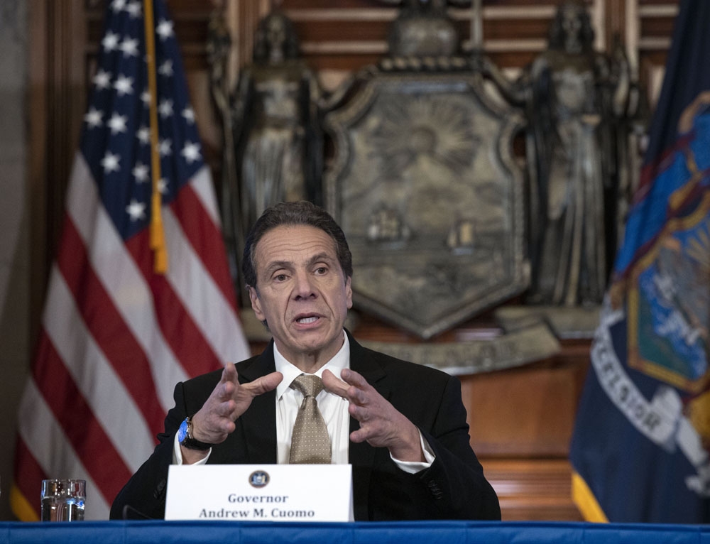 Korona virüs’ün tırmandığı New York’ta 4 askeri hastane kuruluyor
