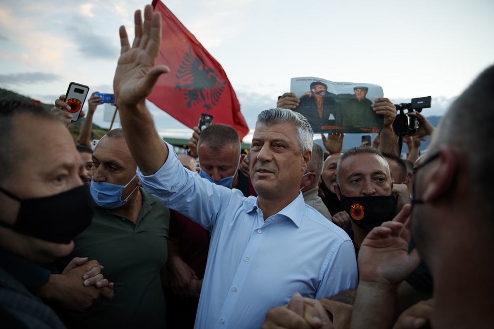 Kosova Cumhurbaşkanı Tahçi’ye davullu zurnalı karşılama