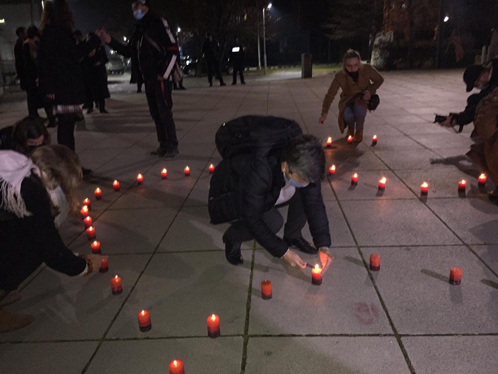 Kosova’da kadın cinayetleri protestosu
