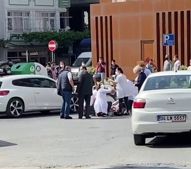 Küçükçekmece takip tartışması kanlı bitti: 1 ağır yaralı