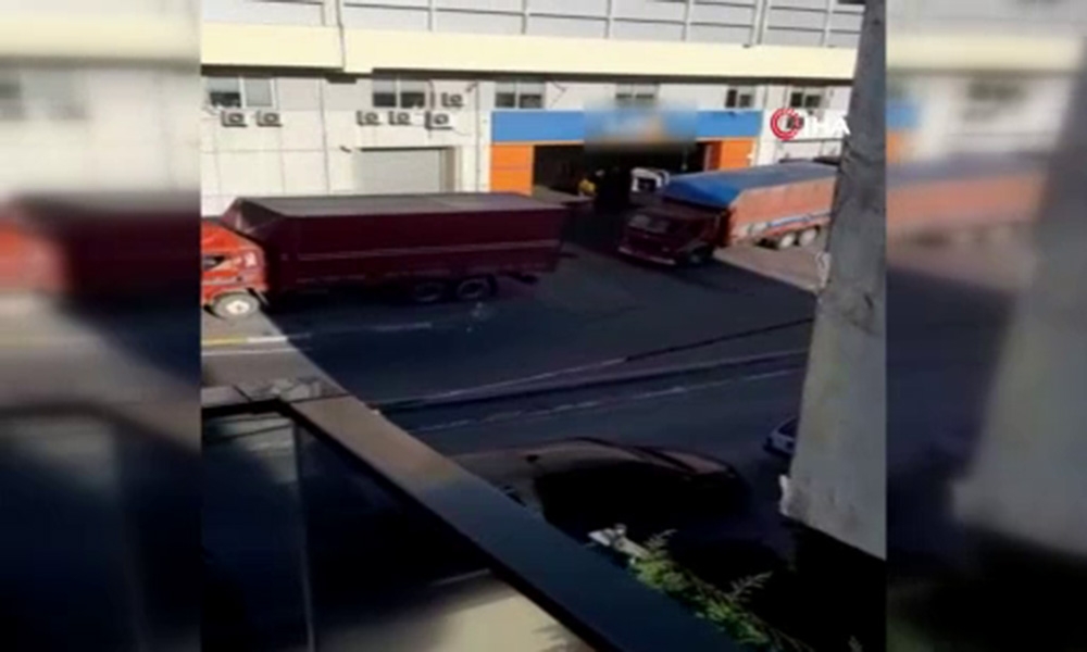Küçükçekmece’de kargo firmasının yaptıkları vatandaşları canından bezdirdi