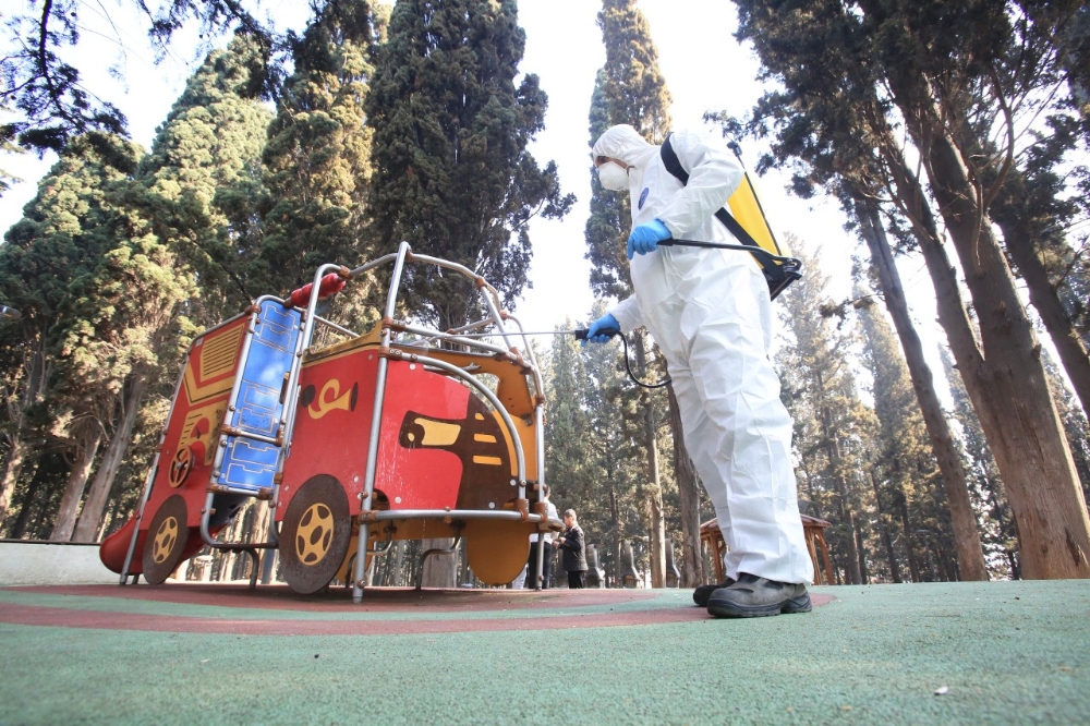 Küçükçekmece’de korona virüs önlemleri