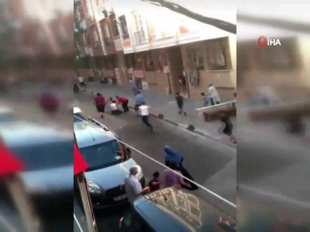 Küçükçekmece’de kurbanlık boğa böyle kaçtı