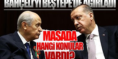 Külliye'de kritik zirve! Başkan Erdoğan, Bahçeli ile görüştü