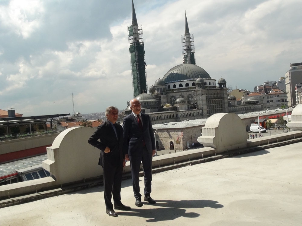 Kültür Bakanı Yardımcısı Demircan: “Taksim Camii’nin yüzde 90’ı bitti”