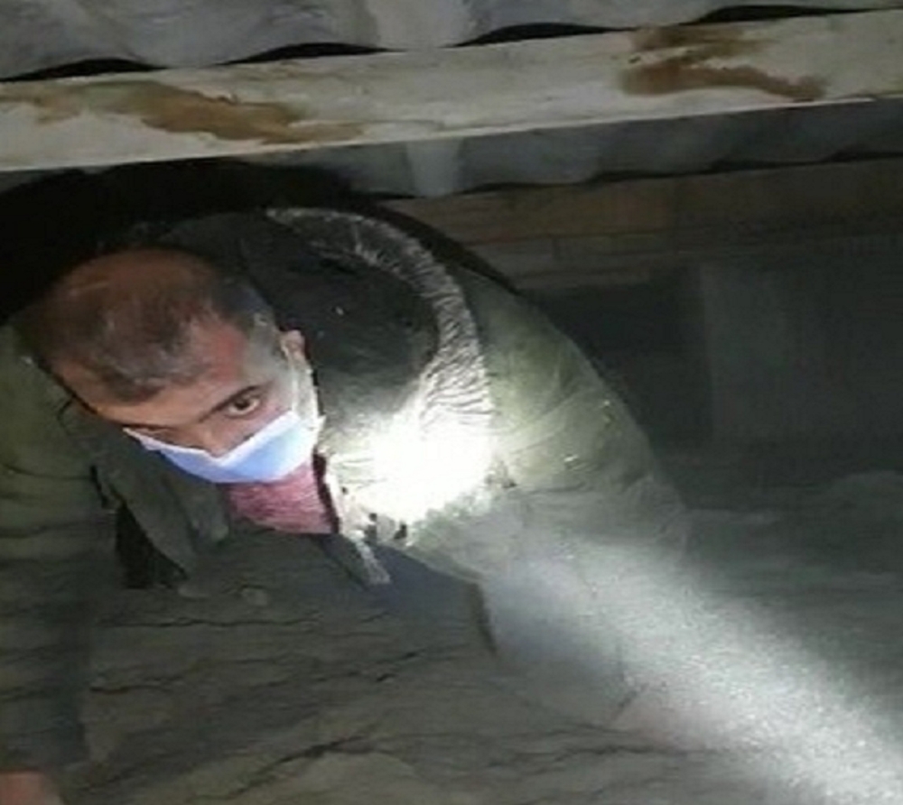 Kumar baskınından sürünerek kaçış