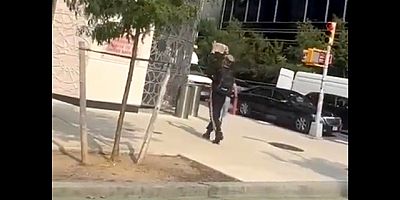 Kur'an-ı Kerim'e bir alçak saldırı daha: Türkevi'nin önünde yere atıp tekmeledi
