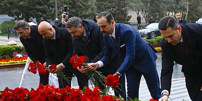 Kürşad Zorlu, Bakü'de Hocalı Katliamı'nın 34. yılı törenine katıldı