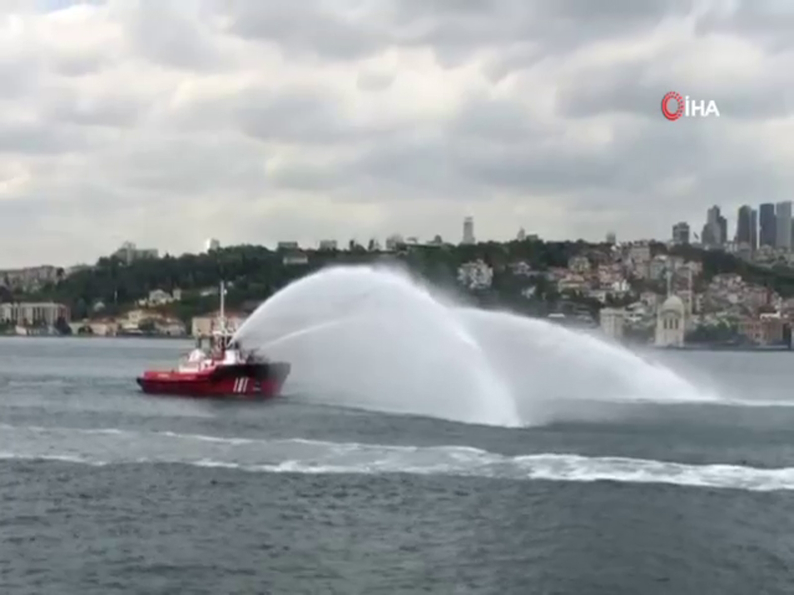 KURTARMA 13 römorkörü Çanakkale Boğazı’na uğurlandı