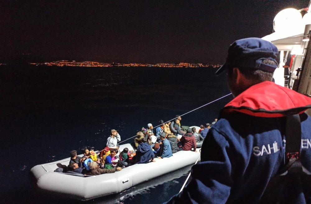 Kuşadasında 88 Düzensiz Göçmen Yakalandı