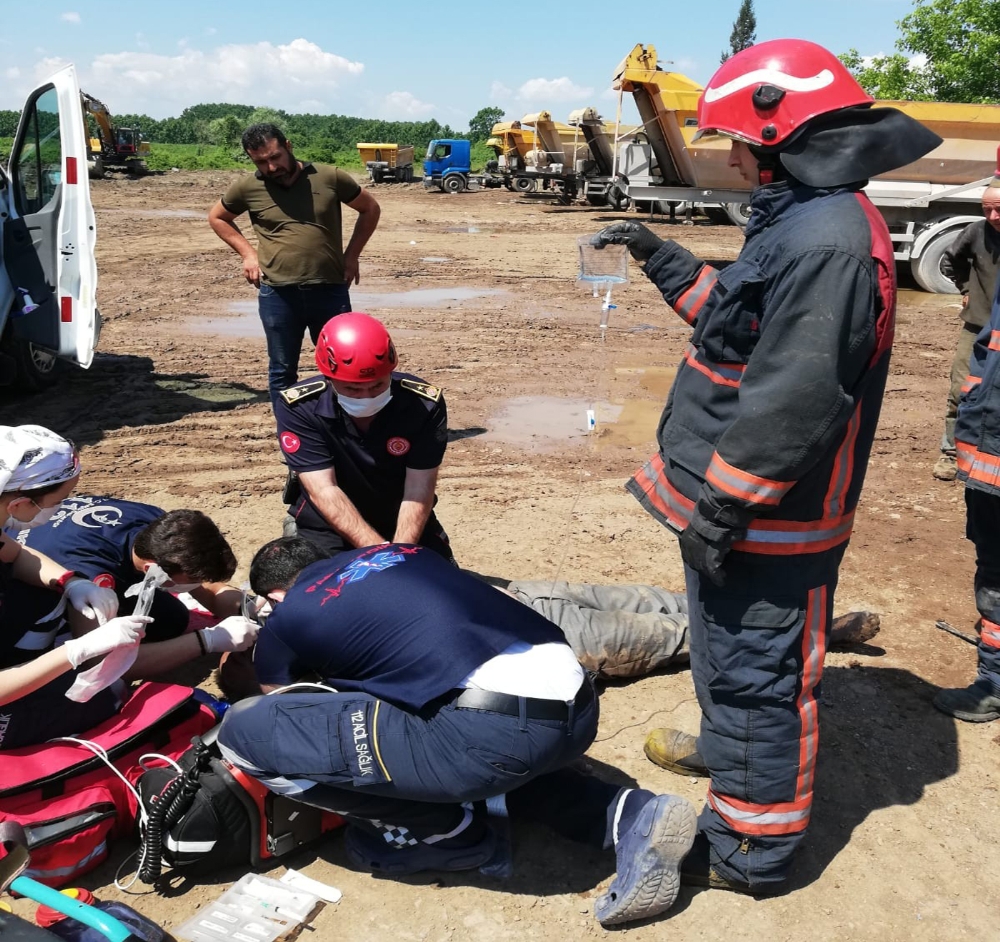 Kuzey Marmara Otoyolu şantiyesinde kaza: 1 ölü