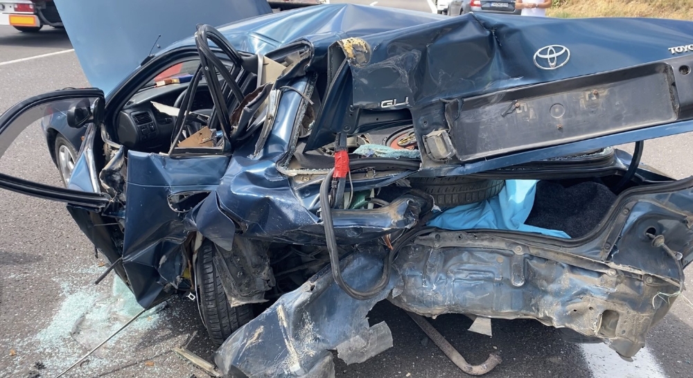 Kuzey Marmara Otoyolu’nda feci kaza: 1 ölü, 2’si çocuk 4 yaralı