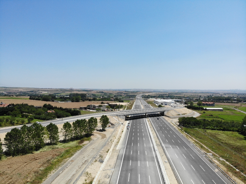 Kuzey Marmara Otoyolu’nda son 112 kilometre