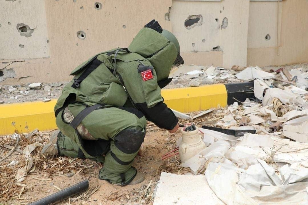 Libya’ya Türk mayın temizleme uzmanları gönderildi