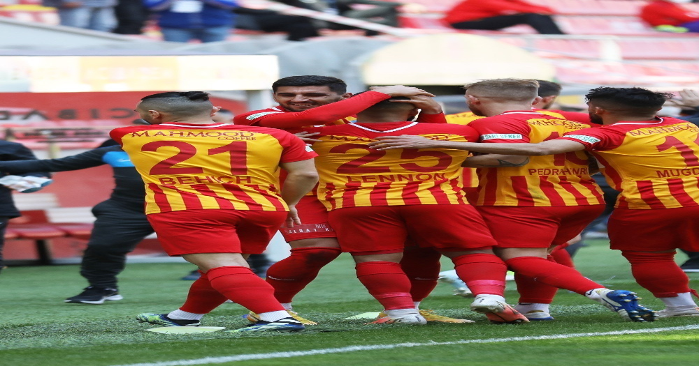 Ligin en az gol atan takımı Kayserispor