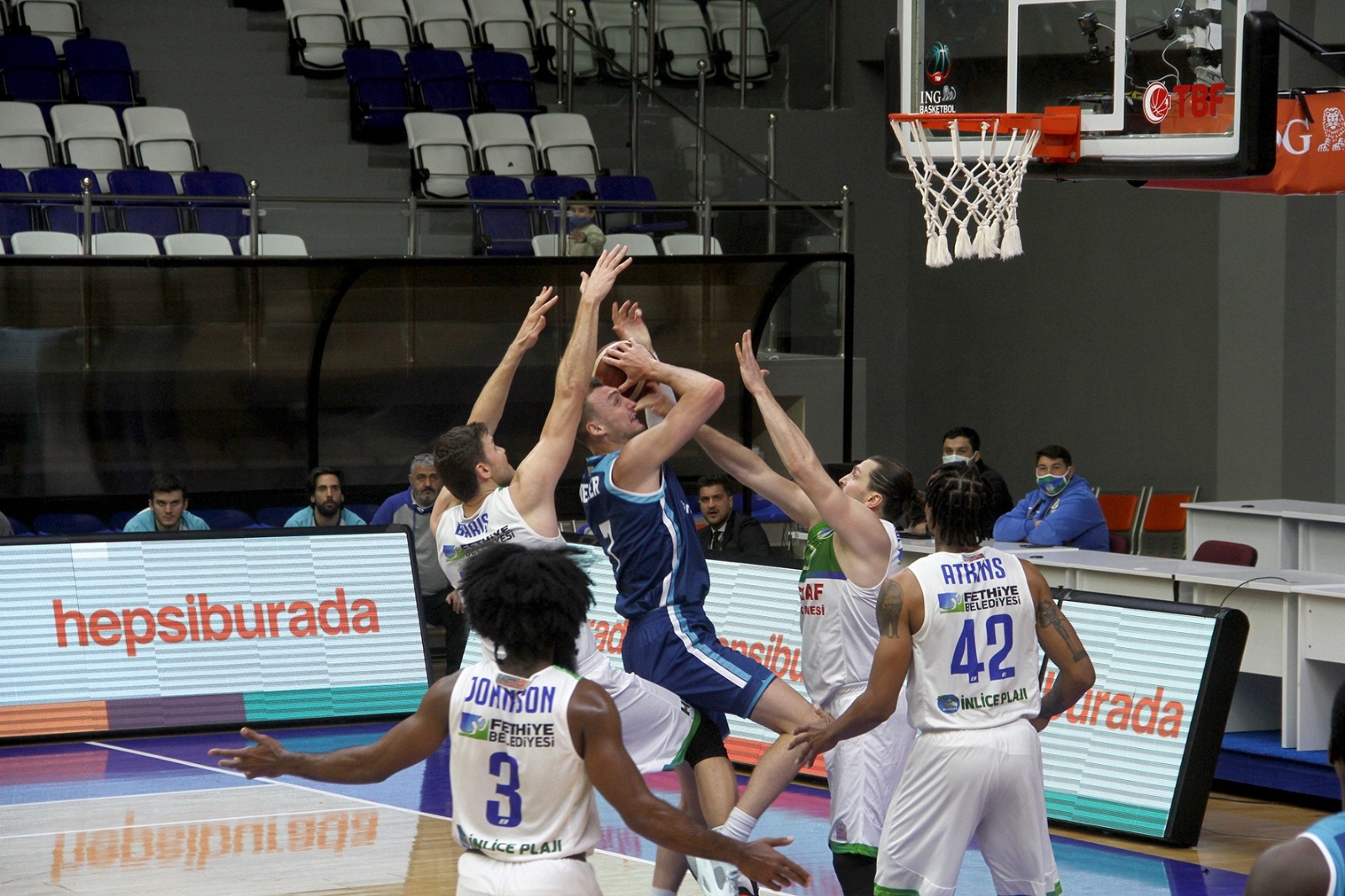 Lokman Hekim Fethiye Belediyespor, Türk Telekom’u tek sayıyla geçti