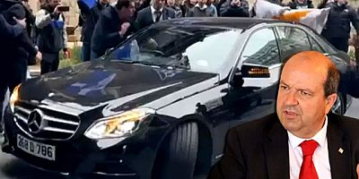 Londra'da KKTC Cumhurbaşkanı Ersin Tatar'a çirkin saldırı girişimi