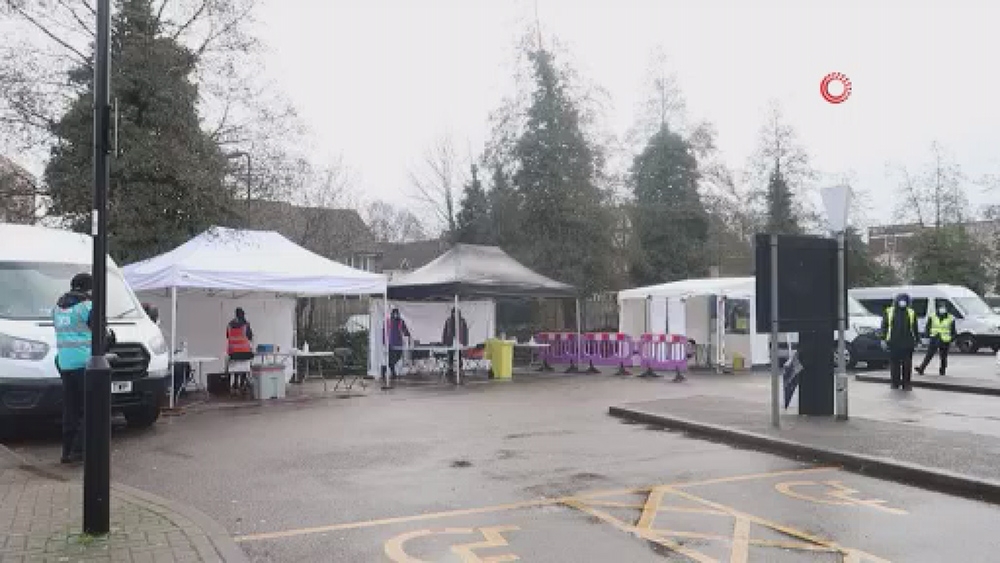 Londra’da mobil test merkezleri kuruldu