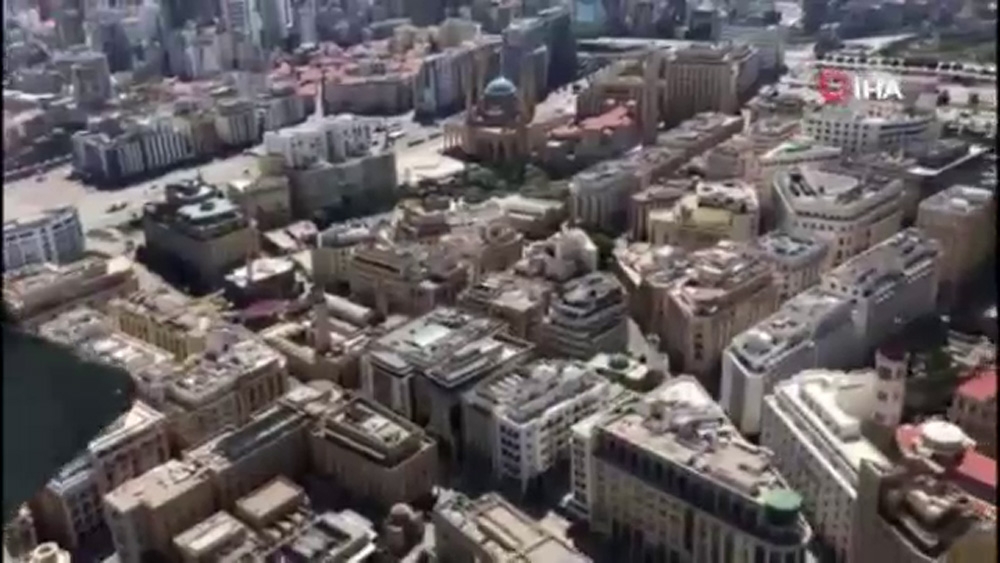 Lübnan ordusu OHAL uymayan vatandaşlara helikopterler kullanarak uyardı