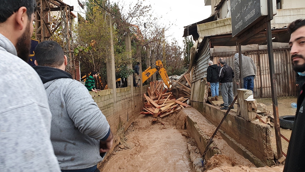 Lübnan’da sel felaketi