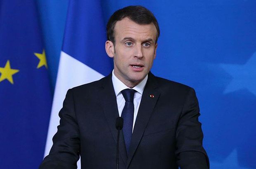 Macron Fransa’nın virüsle mücadele planını açıkladı
