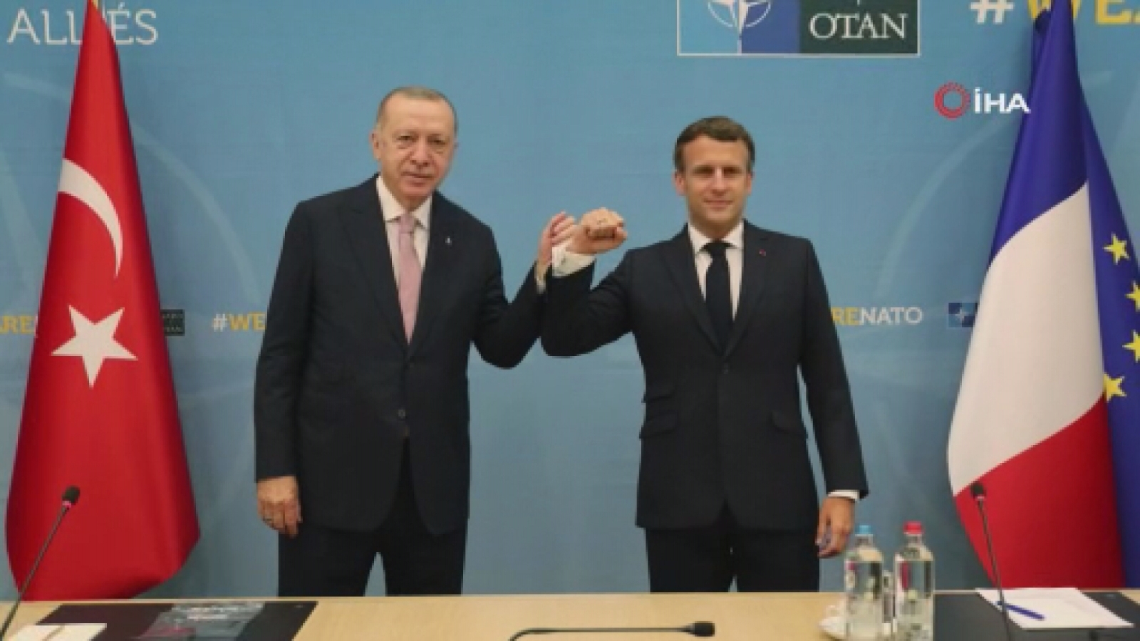 Macron: “Libya ile ilgili Erdoğan ile birlikte çalışacağız”