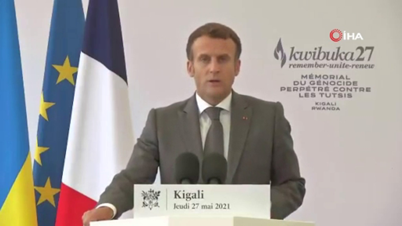Macron Ruanda soykırımında Fransa’nın sorumluluğunu tanıdı