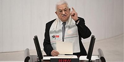 Mahmud Abbas TBMM'den dünyaya seslendi: Ya zafer ya şehadet..