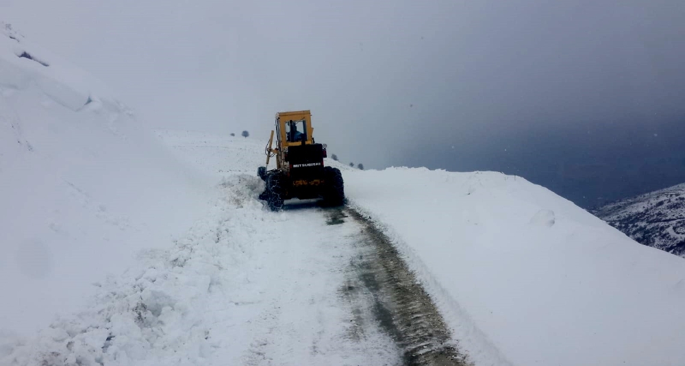Malatyada 15 Kırsal Mahalle Yolu Kardan Kapandı