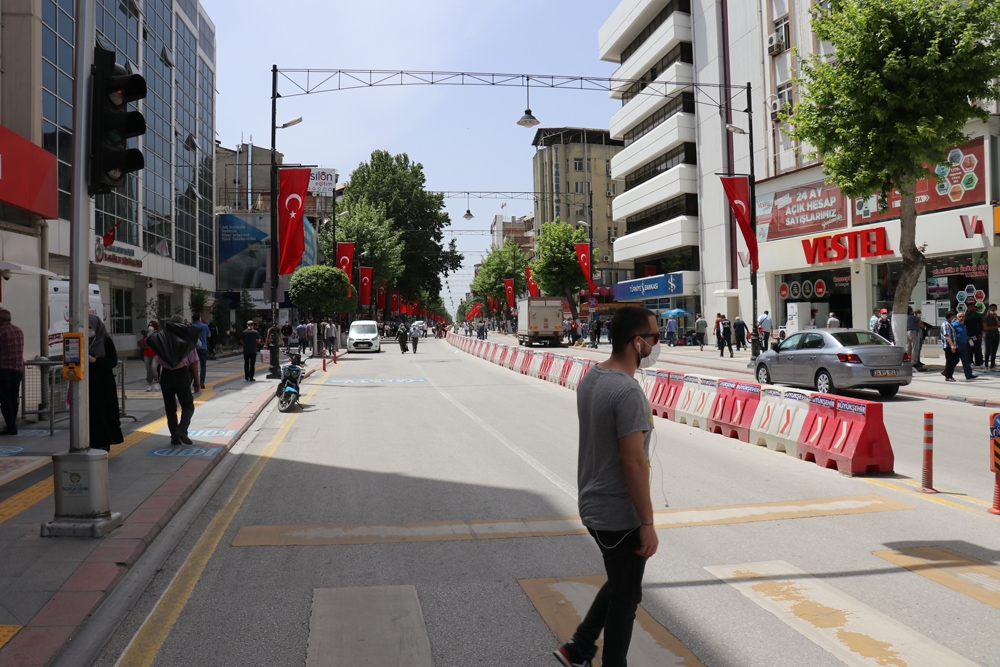 Malatya’da kapalı caddeler 21 Mayıs’ta açılıyor