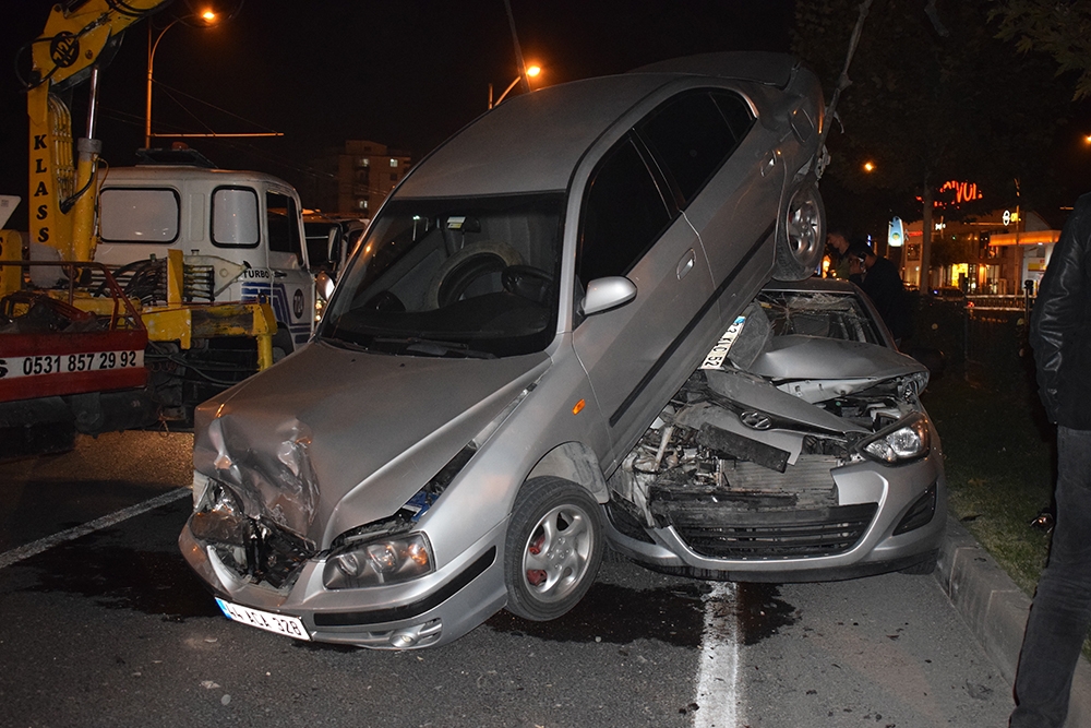 Malatya’da zincirleme kaza: 6 araç birbirine girdi