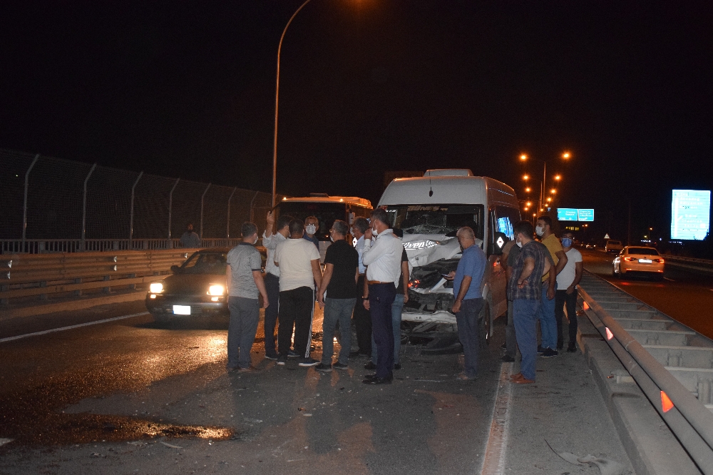 Malatya’da zincirleme kaza: 9 yaralı