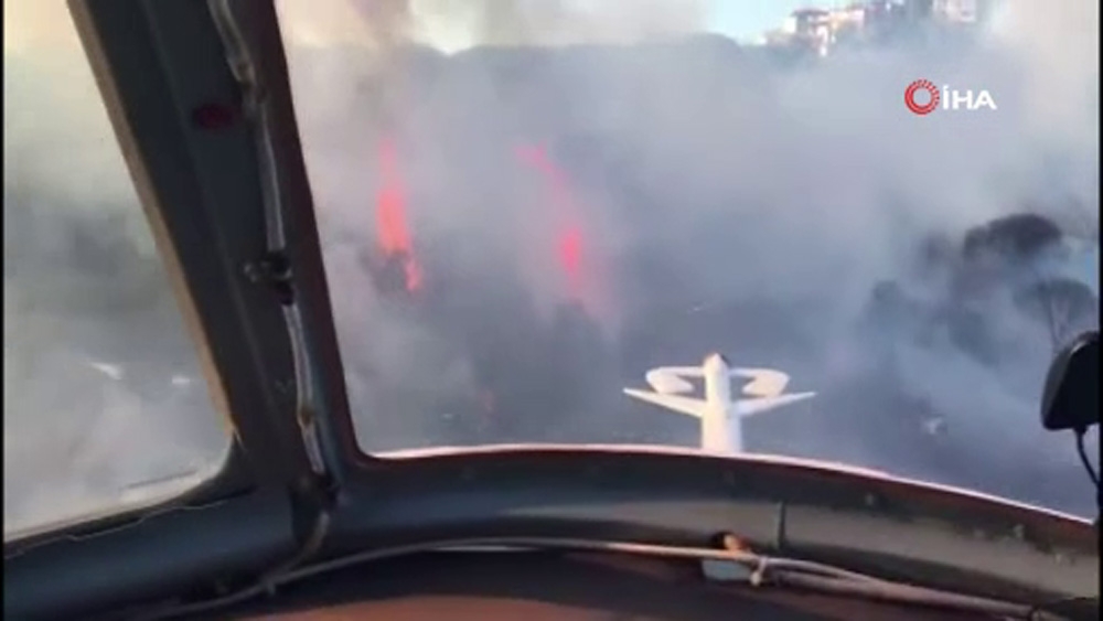 Maltepe’de orman yangını ile ilgili bir kişi gözaltına alındı