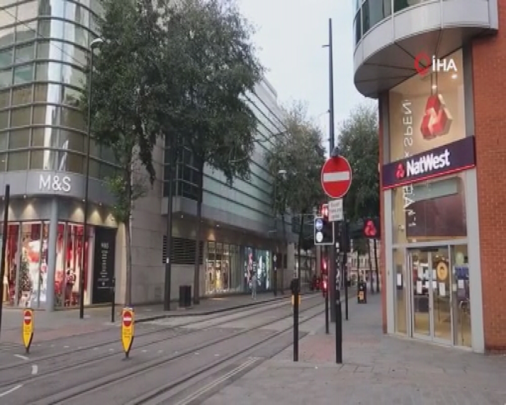 Manchester’da maç öncesi sokaklar boş kaldı