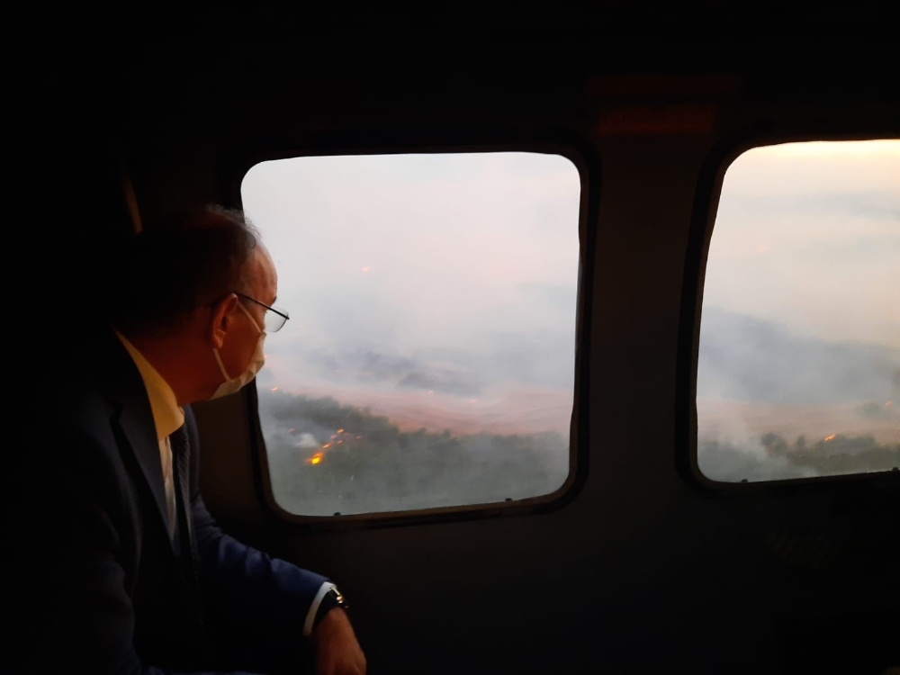 Manisa Valiliğinden orman yangınına ilişkin açıklama