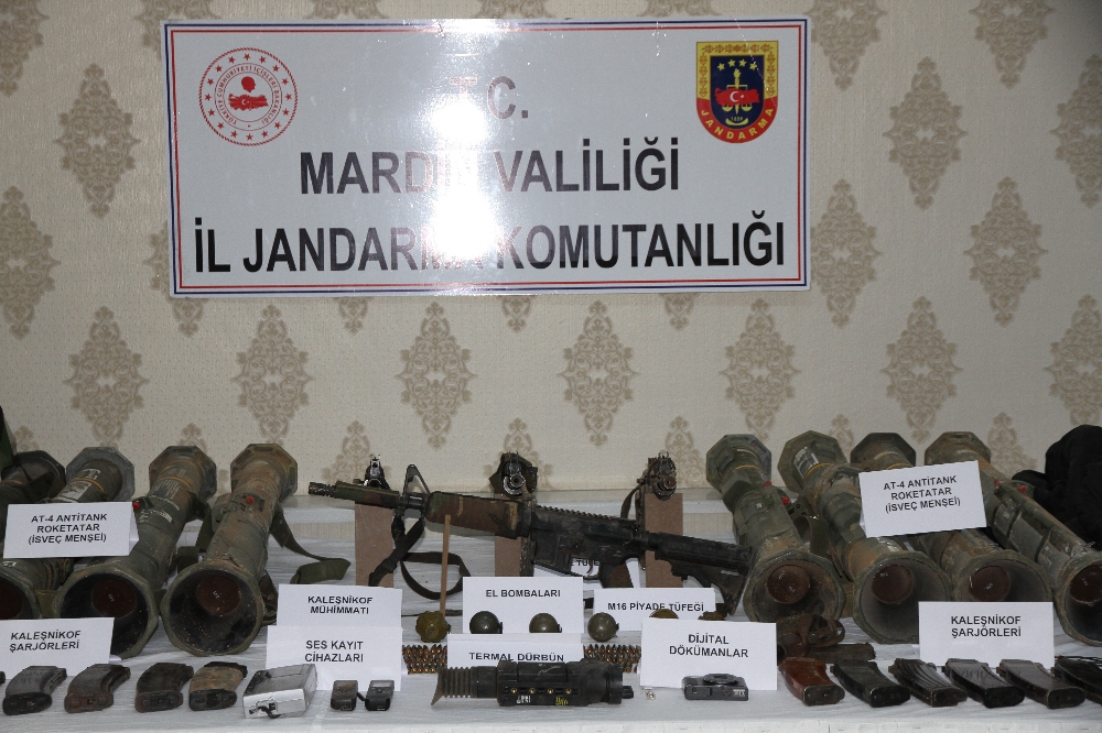 Mardinde 4 Teröristin Etkisiz Hale Getirildiği Operasyon
