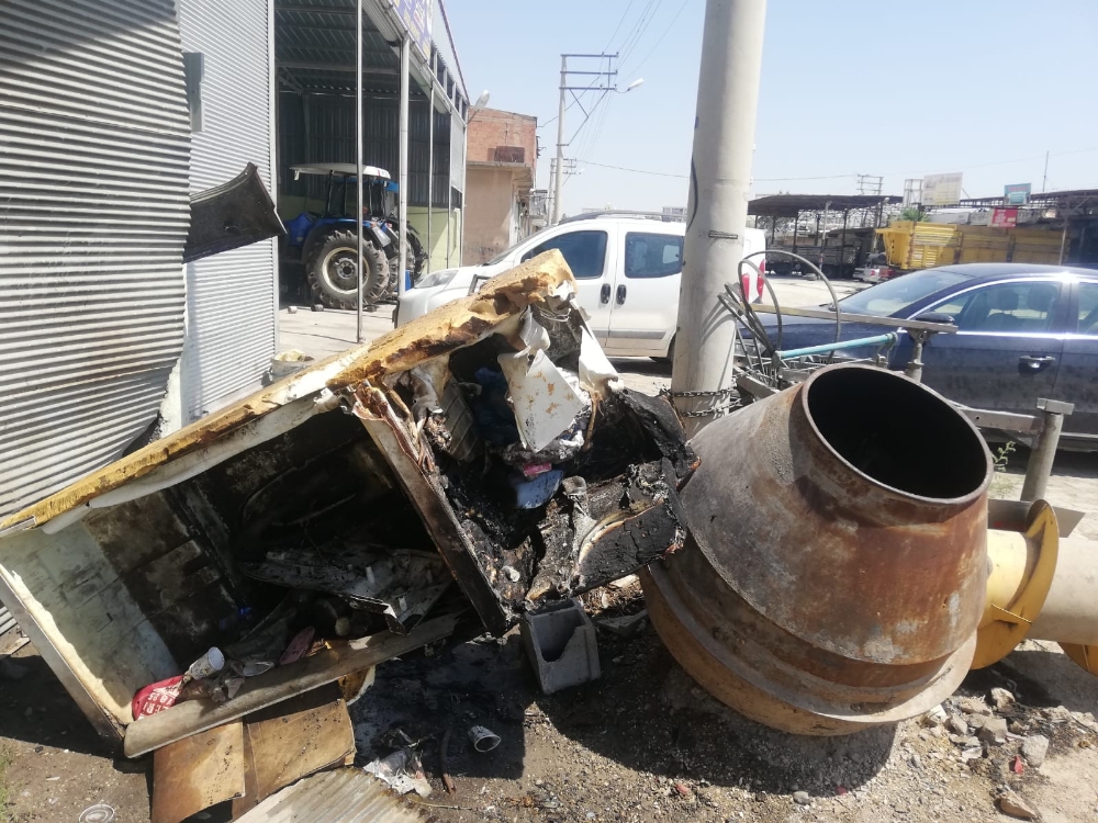 Mardin’de LPG tankı patladı: 1 yaralı