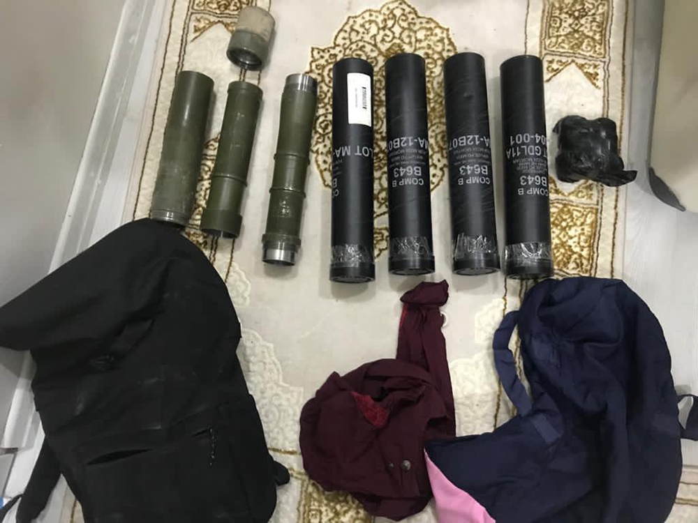 Mardin’de PKK terör örgütü üyesinin evinde havan topu bulundu