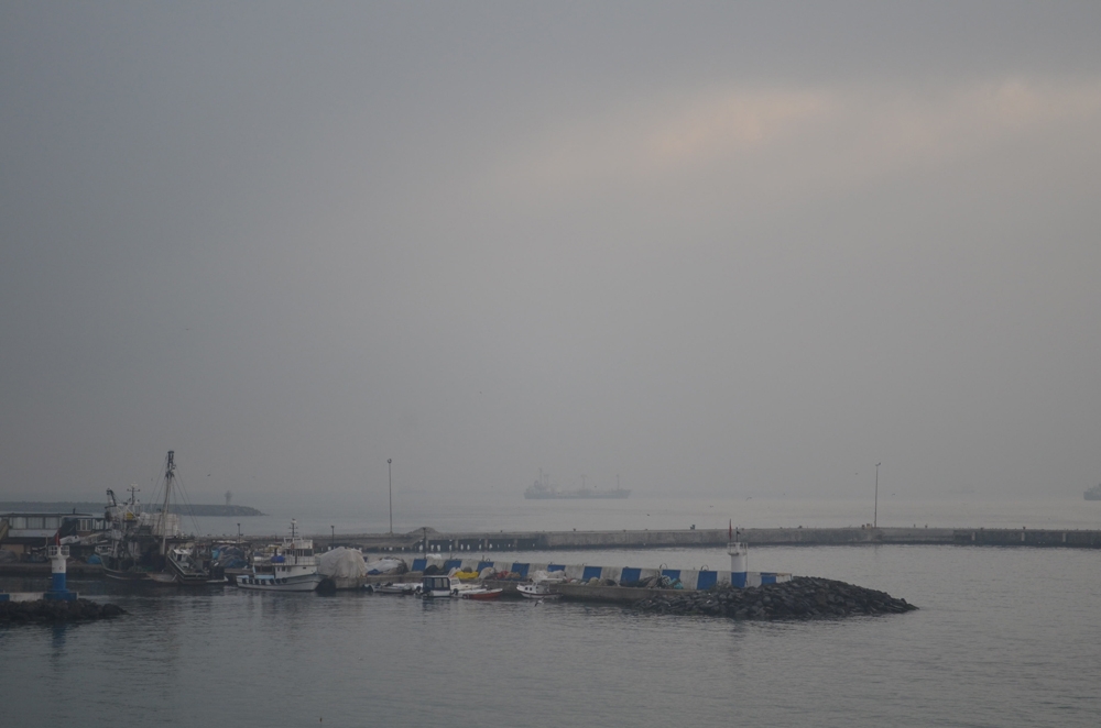 Marmara Denizinde Yoğun Sis Etkili Oluyor