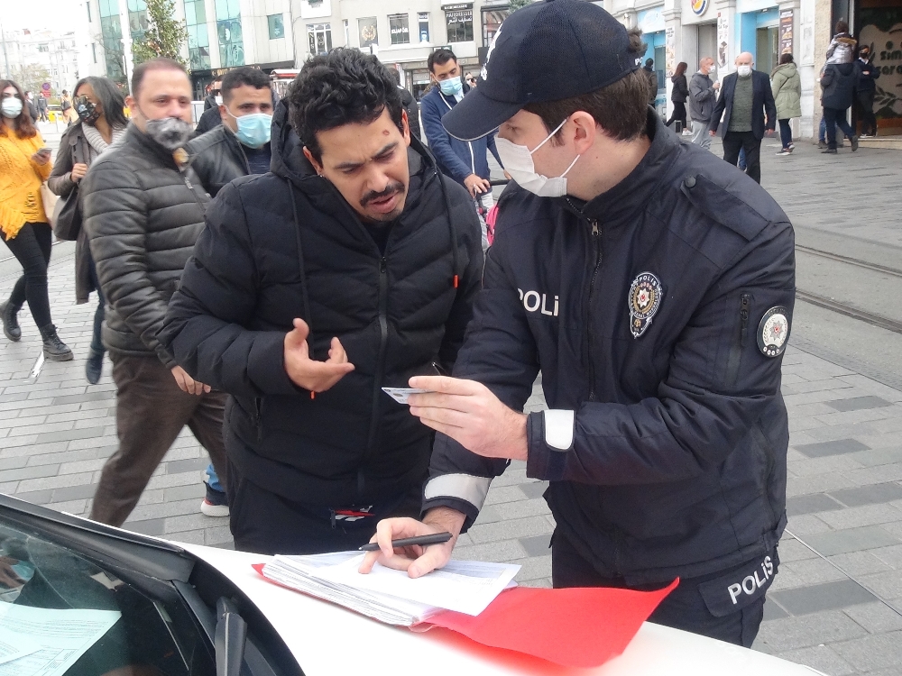 Maske takmayan vatandaş yiyeceği cezayı öğrenince şoke oldu