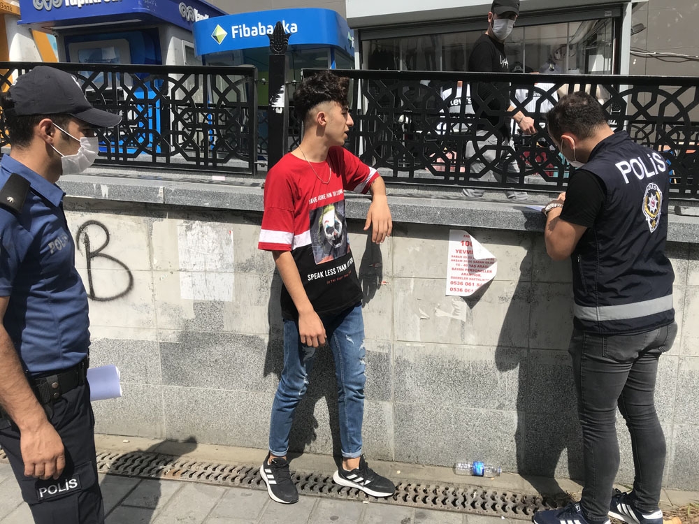Maske takmayanlara ceza yağdı