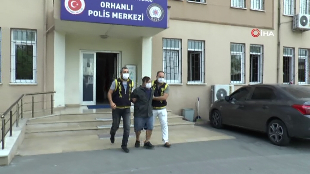 Maske uyarısı yapan polisi, tehdit eden şahıstan teşkilat açıklaması