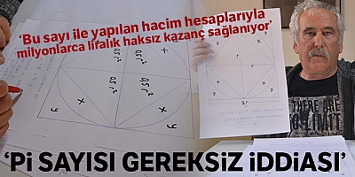 “Matematikte Pi Sayısı Gereksiz”